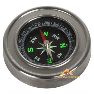 60mm PASLANMAZ ÇELİK SAĞLAM ve DAYANIKLI PUSULA