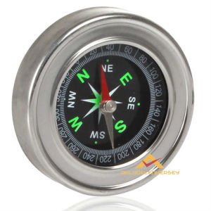 60mm PASLANMAZ ÇELİK SAĞLAM ve DAYANIKLI PUSULA