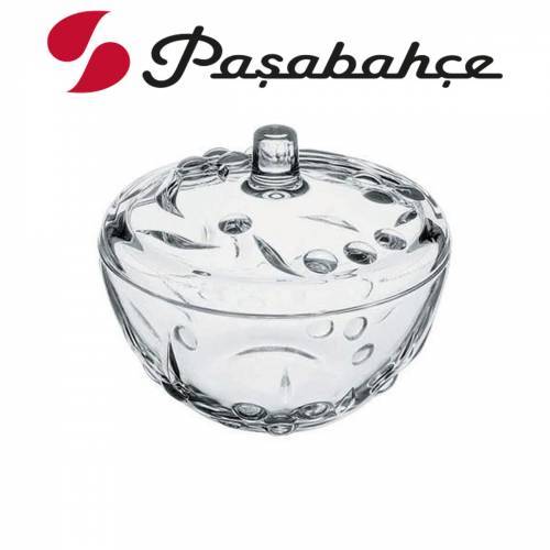 Paşabahçe 97236 Perla Kapaklı Şekerlik Kalieteli Cam Ürün