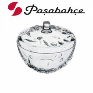 Paşabahçe 97236 Perla Kapaklı Şekerlik Kalieteli Cam Ürün