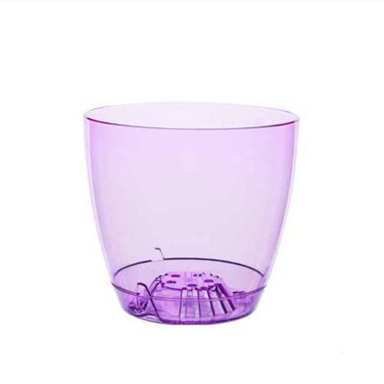 3 Adet Şeffaf Orkide Saksısı 1,5 Litre Ekonomik Bitki Saksısı