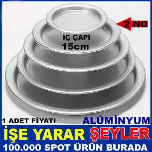 BÜYÜK BOY EN İYİ KALİTE KÜNEFE TABAĞI 4 KİŞİLİK 15cm ALÜMİNYUM TABAK KÜNEFE TEPSİSİ