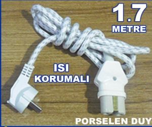 ÖRME KABLO TAM KORUMALI ÜTÜ FİŞİ IZGARA KABLOSU