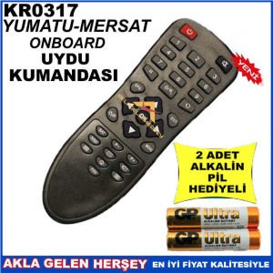 YUMATU UYDU CİHAZI Receiver KUMANDASI KR0317