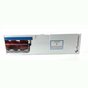 Paşabahçe 53658 2Li Gourmet Saklama Kabı Kaliteli Cam Ürün Pratik Kapak Şık Tasarım