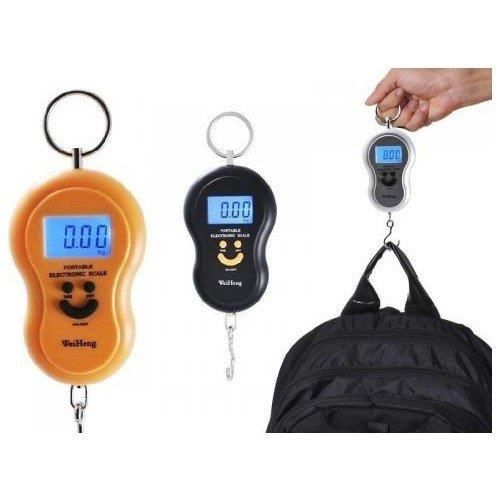 Gülen Yüz Dijital El Kantarı 50kg Baskül Hassas Elektronik Terazi Net Okunur Rakamlı Işıklı Ekran