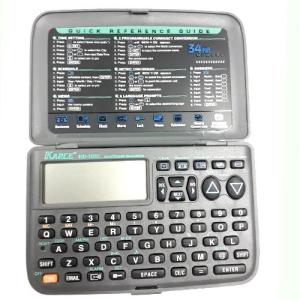 Elektronik Organizer 3 Satır Hesap Makinesi Kapaklı Ajanda