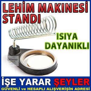 YÜKSEK ISIYA DAYANIKLI LEHİM MAKİNESİ SETİ STAND