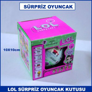 Lol Sürpriz Oyuncak Kutusu 10x10cm Çocuklar Bu Sürprizi Çok Sevecek