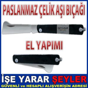 PASLANMAZ ÇELİK DENİZLİ YATAĞAN AŞI BIÇAĞI SAĞLM