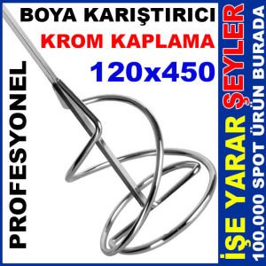 PROFESYONEL120x450 KROM KAPLAMA BOYA KARIŞTIRICI