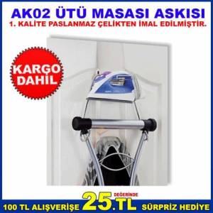 Ak02 Ütü Masası Askısı 1.Sınıf Paslanmaz Çelikten İmal Edilmiştir