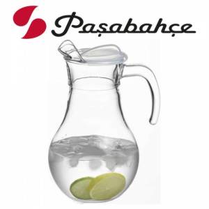 Paşabahçe 43934 1800 cc Bistro Şefaf Kapaklı Şık Cam Sürahi