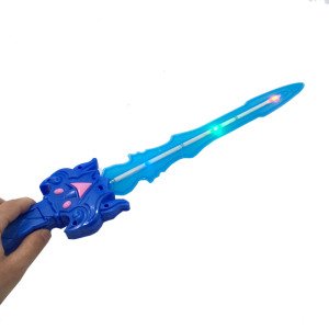 Pille Çalışan Sesli ve Işıklı Oyuncak Kılıç Savaş Oyuncakları 52 cm