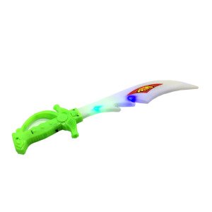 Pille Çalışan Işıklı Oyuncak Mini Zülfikar Kılıç 36 cm