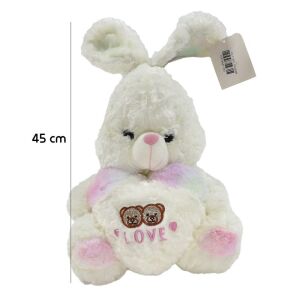 Kalpli Tavşan Peluş Oyuncak 45 cm