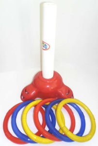 33X23 CM 6 ADET PLASTİK ATMA YÜZÜK HALKASI