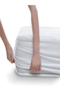 Yazlık Kışlık 100x200 Microfiber Alez Full Kenarlı Sıvı Geçirmez Silikon Alt Yüzeyli Yatak Koruyucu