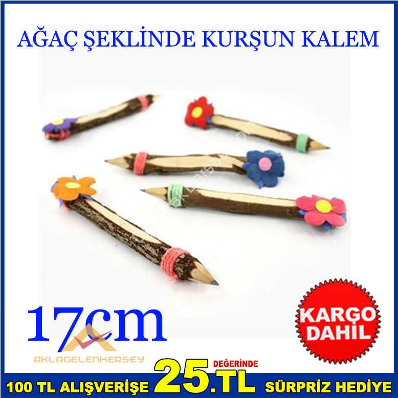 AĞAÇ ŞEKLİNDE TASARLANMIŞ GERÇEK KURŞUN KALEM-3