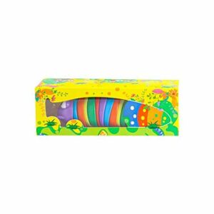 Dekompresyon Renkli Tırtıl Mor 18 cm