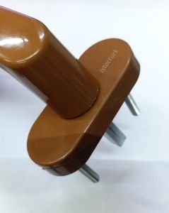 1 Adet Ömür Boyu Garantili Beyaz PVC Doğrama Pencere Kolu Demir