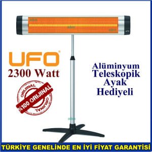 Teleskopik ayak hediyeli orjinal UFO star 2300W infrared elektrikli ısıtıcı, Ayaklı ufo soba