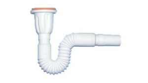 Muffmatik Plastik Süzgeç Körüklü Sifon Paslanmaz Haşere ve Koku Önleyici 74 Cm