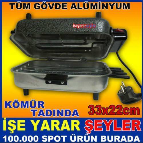 Alüminyum Gövde Kapaklı Elektrikli Izgara Tpress