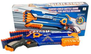 NERF STYLE 20 DART POMPALI 8 KAFALI HAVALI TÜFEK