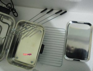 Alüminyum Gövde Kapaklı Elektrikli Izgara Tpress