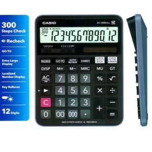Casio İşlem Kontrollü 12 Haneli Hesap Makinesi DJ-120D Plus
