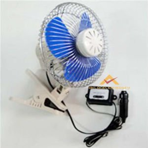 12VDC-6 KOKULU SERİNLETİCİ OTO VANTİLATÖRÜ