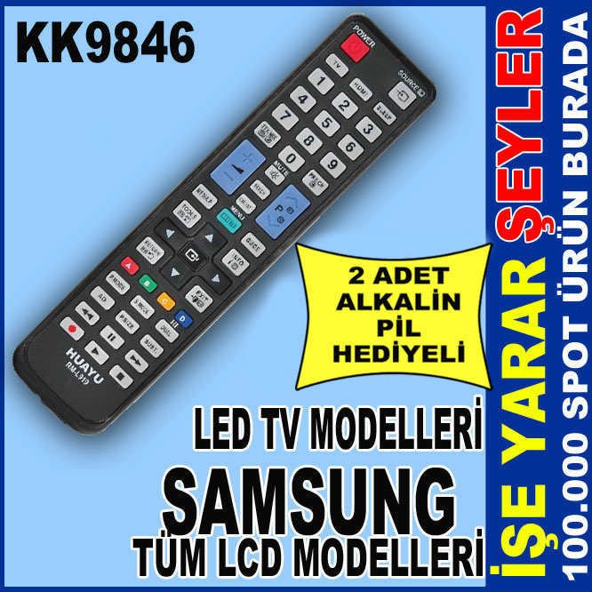 SAMSUNG LCD LED TV ORJİNAL TV KUMANDASI RM-L919