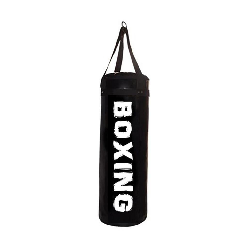 Kemerli Suni Deri 55 Cm x 18 Cm Hazır Dolu Boks Kum Torbası