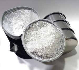 Ø17-Y25cm Sağlıklı Sıcak Yemek Termosu izolasyonlu Sadece Çanta Sefertası Çantası Foodbag Şık Taşıma