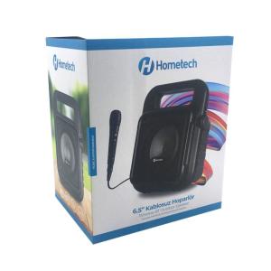 Mikrofonlu Şarjlı Kablosuz Wireless Karaoke Amfi Hoparlör Speaker