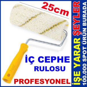 ERGONOMİK SAPLI 25cm PROFESYONEL İÇ CEPHE RULOSU