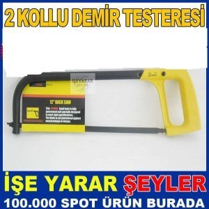 12'' +1 YEDEK AĞIZLI BÜYÜK BOY DEMİR TESTERESİ