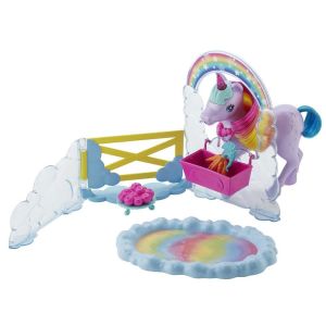 GTG01 BARBİE DREAMTOPİA BEBEK VE TEK BOYNUZLU AT