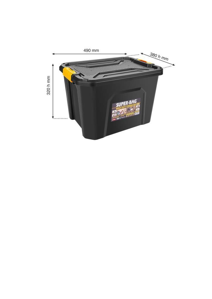 Saklama Kutusu 490x380x320h mm40 LT ASR-4037