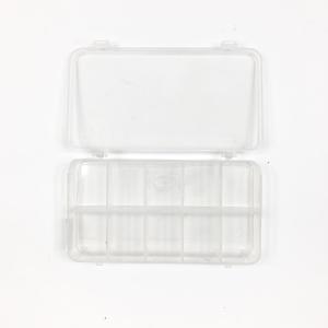 Çok Amaçlı 10 Bölmeli Organizerli Şeffaf Kutu 18x10x3 cm