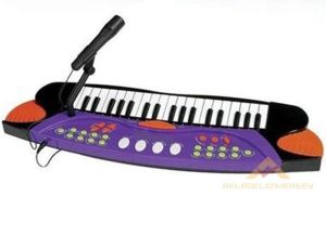 63cm BÜYÜK ELEKTRONİK KEYBOARD 37 TUŞLU ELEKTRONİK ORG MİKROFONLU