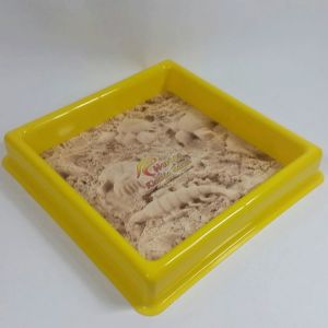 Heroes Kinetic Sand Kum Havuzu Ve Kum Kalıpları Tam Set 6 Parça Rengarenk Oyun Kalıpları