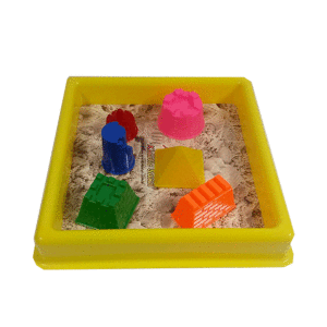 Heroes Kinetic Sand Kum Havuzu Ve Kum Kalıpları Tam Set 6 Parça Rengarenk Oyun Kalıpları
