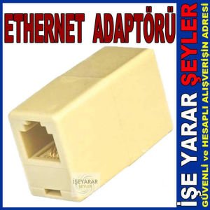 ETHERNET BAĞLANTI 8P8C DİŞİ DİŞİ ARA ADAPTÖRÜ