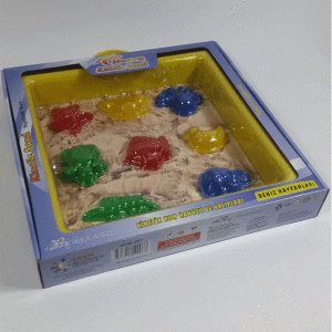 Heroes Kinetic Sand Kum Havuzu Ve Kum Kalıpları Tam Set 8 Parça Rengarenk Oyun Kalıpları