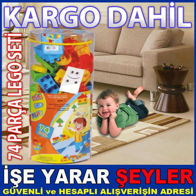 74 PARÇA EĞİTİCİ & ZEKA GELİŞTİRİCİ LEGO SETİ -1
