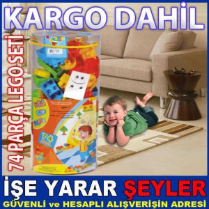 74 PARÇA EĞİTİCİ & ZEKA GELİŞTİRİCİ LEGO SETİ -1