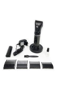 PowerDex PD-9000 Profesyonel Tıraş Makinesi Çift Bataryalı Digital Göstergeli 4 Taraklı  Turbo Motor Saç Sakal Ense Traş Makinesi