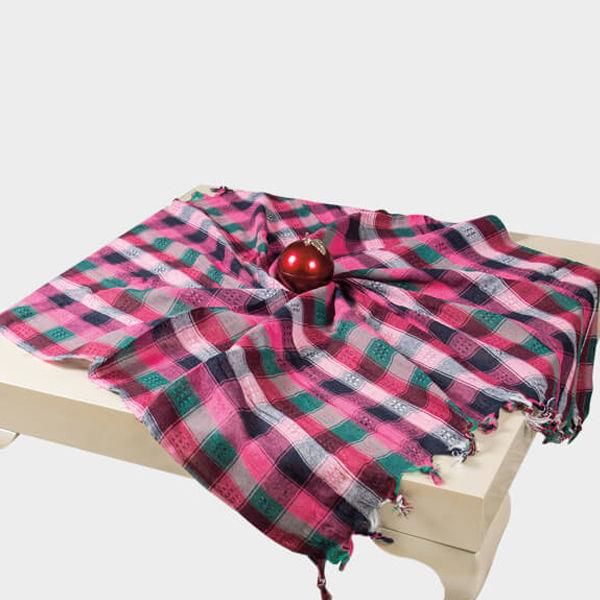 Denizli Buldan Bezinden Piknik Sofra Bezi 140x140cm Masa Örtüsü Çok Amaçlı Pamuklu Yer-Koltuk Örtüsü